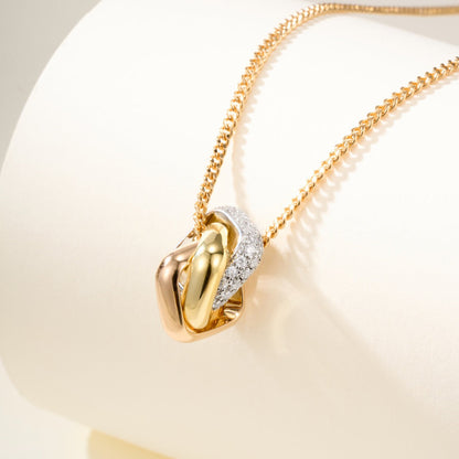 [Renovia Jewelry]TRINITY CUSHION NECKLACE COLLECTION