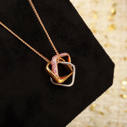 [Renovia Jewelry]TRINITY CUSHION NECKLACE COLLECTION
