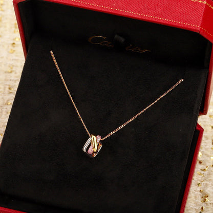 [Renovia Jewelry]TRINITY CUSHION NECKLACE COLLECTION