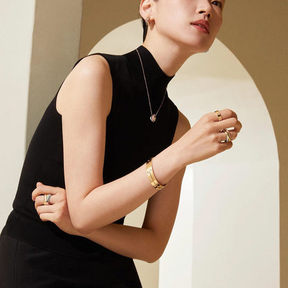 [Renovia Jewelry]TRINITY CUSHION NECKLACE COLLECTION