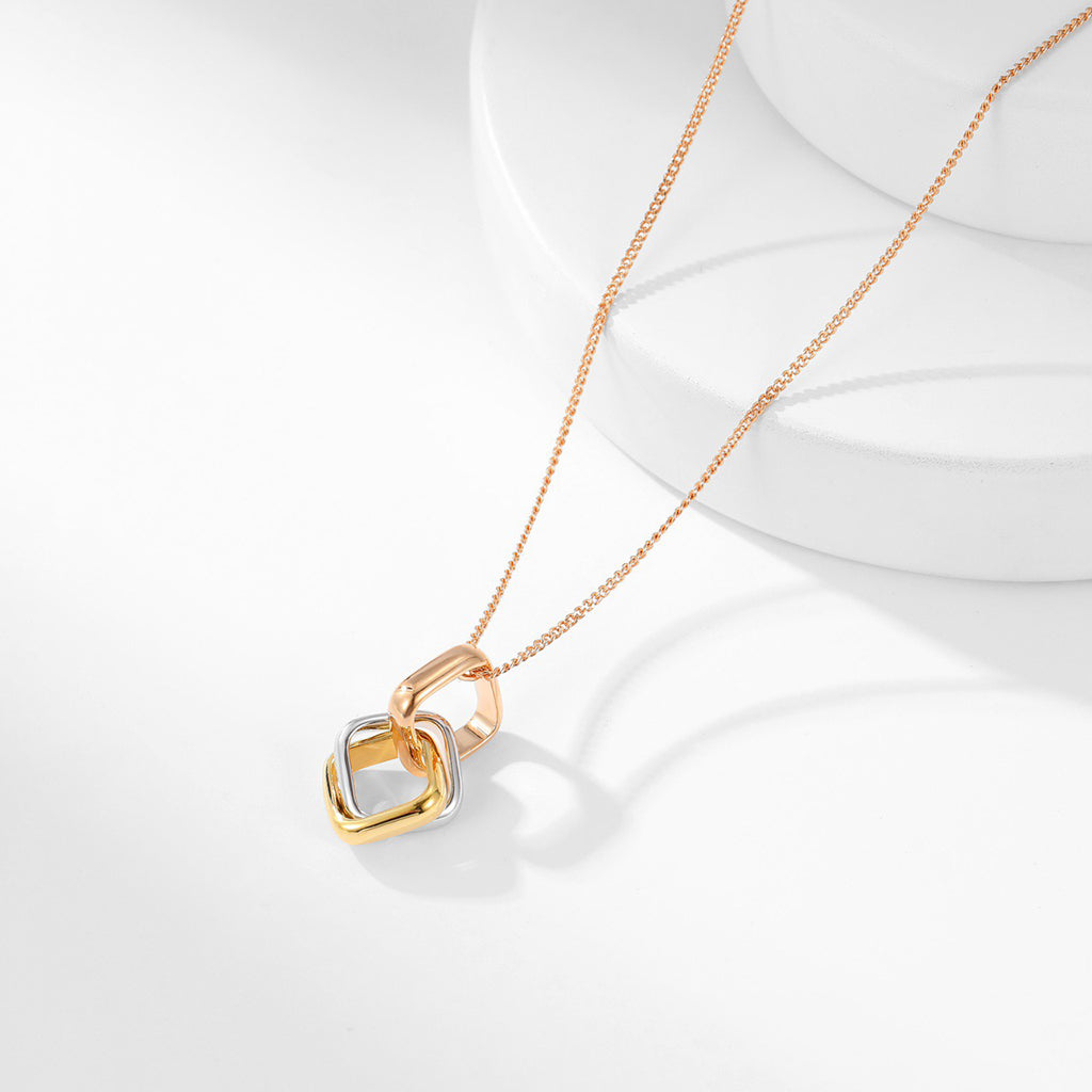 [Renovia Jewelry]TRINITY CUSHION NECKLACE COLLECTION