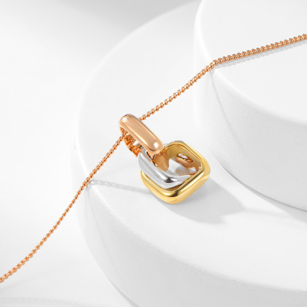 [Renovia Jewelry]TRINITY CUSHION NECKLACE COLLECTION