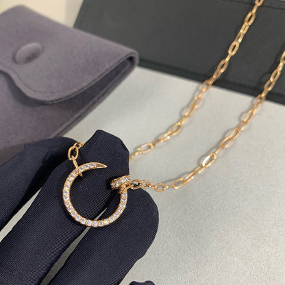 [Renovia Jewelry]JUSTE NECKLACE FULL DIAMONDS