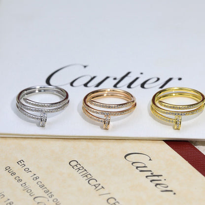 [Renovia Jewelry]JUSTE RING 4.8MM FULL DIAMOND