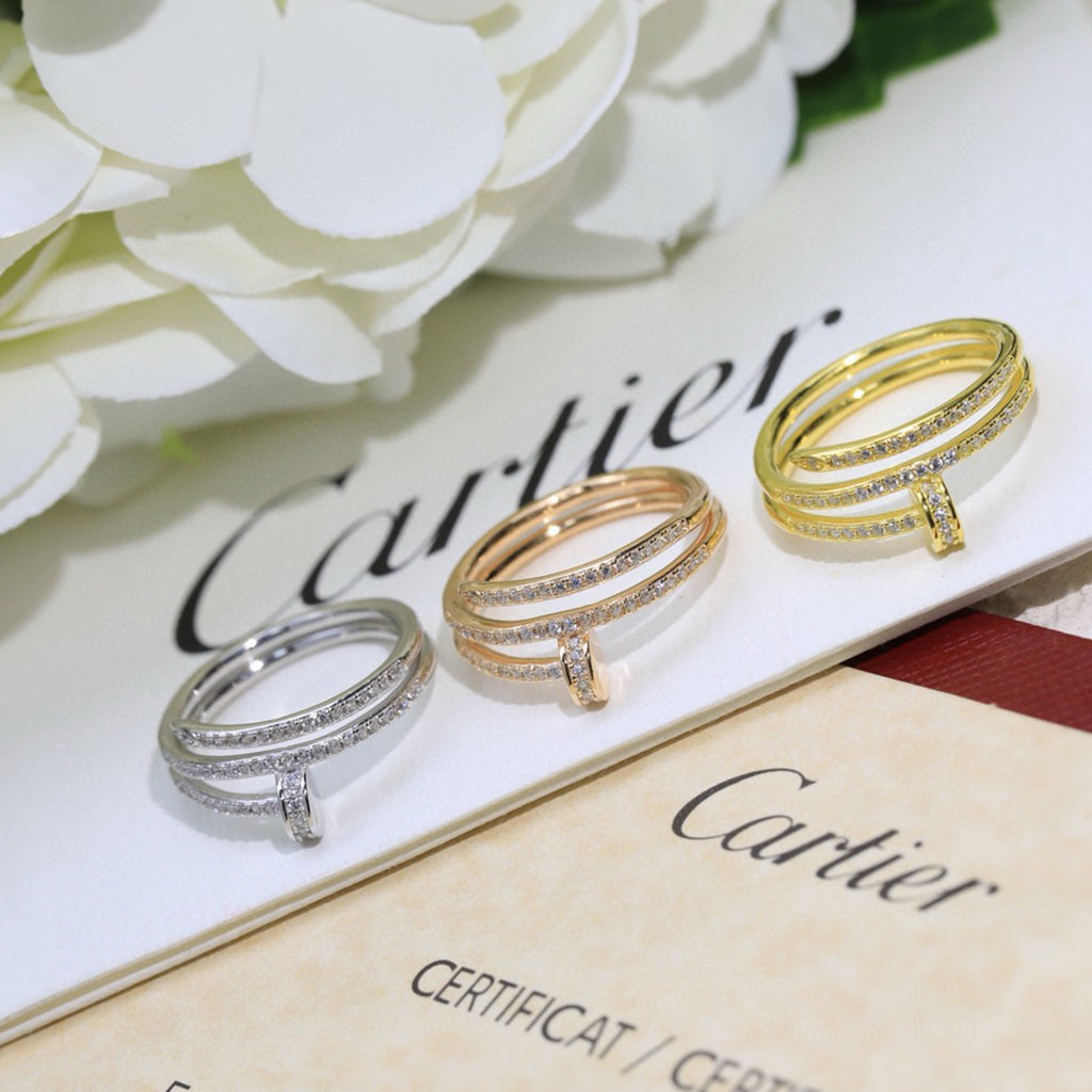 [Renovia Jewelry]JUSTE RING 4.8MM FULL DIAMOND