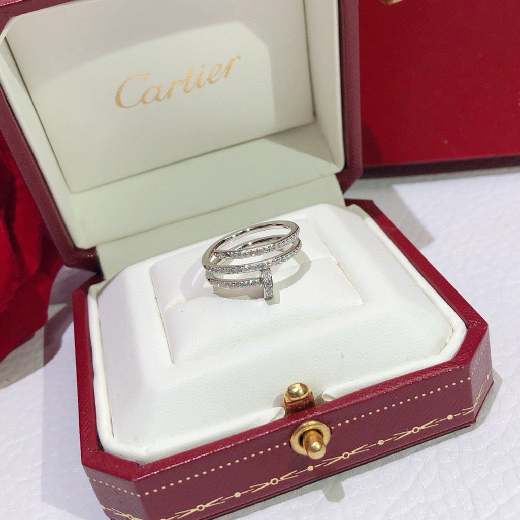 [Renovia Jewelry]JUSTE RING 4.8MM FULL DIAMOND