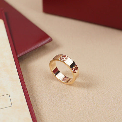 [Renovia Jewelry]LOVE RING 5.5MM NO DIAMOND