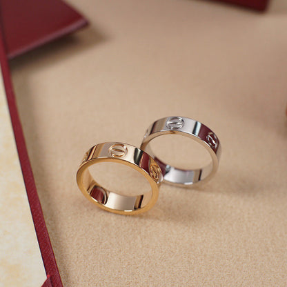 [Renovia Jewelry]LOVE RING 5.5MM NO DIAMOND