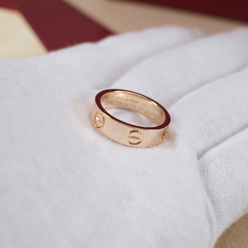 [Renovia Jewelry]LOVE RING 5.5MM NO DIAMOND