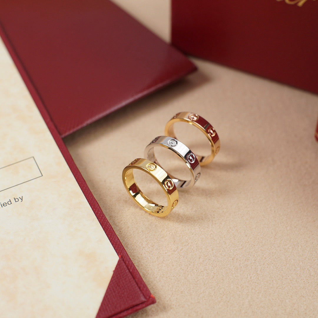[Renovia Jewelry]LOVE RING 3.6 MM NO DIAMOND