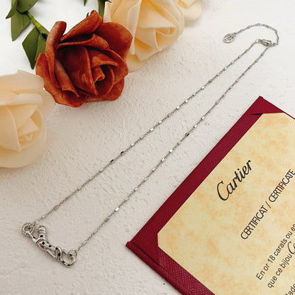 [Renovia Jewelry]PANTHERE FULL DIAMOND NECKLACE