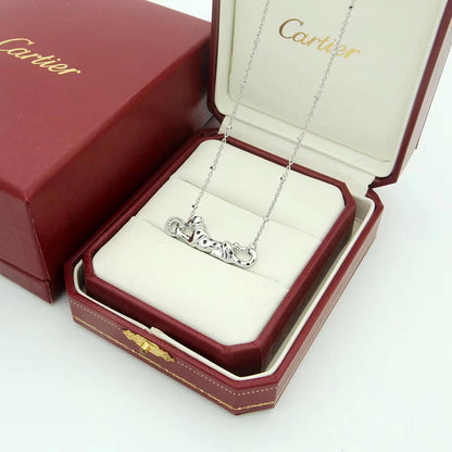 [Renovia Jewelry]PANTHERE FULL DIAMOND NECKLACE