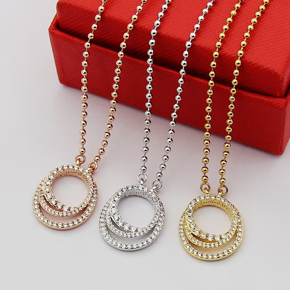 [Renovia Jewelry]ETINCELLE  FULL DIAMOND NECKLACE