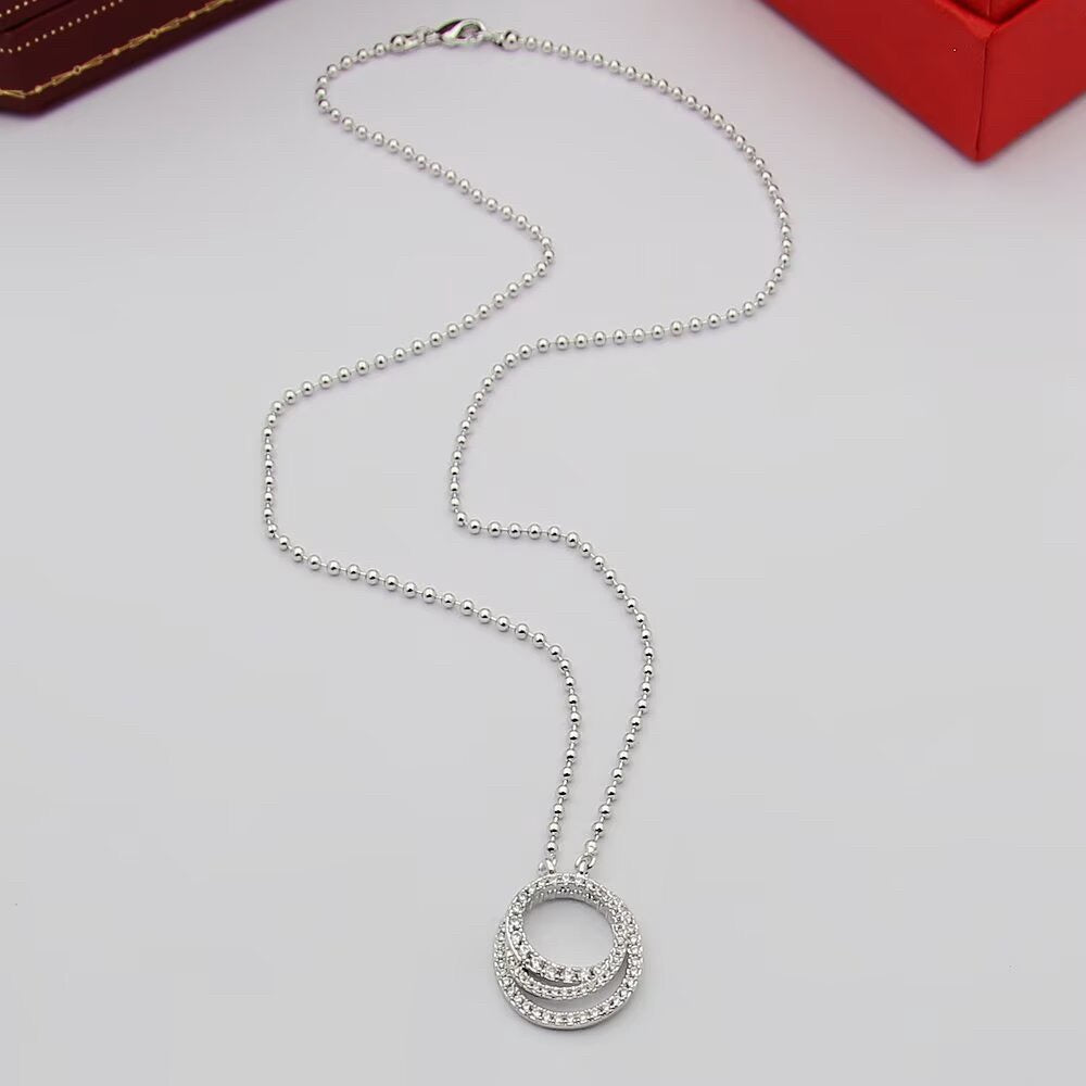 [Renovia Jewelry]ETINCELLE  FULL DIAMOND NECKLACE