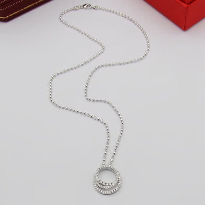 [Renovia Jewelry]ETINCELLE  FULL DIAMOND NECKLACE