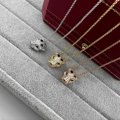 [Renovia Jewelry]PANTHERE FULL DIAMOND NECKLACE