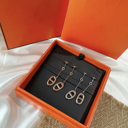 [Renovia Jewelry]CHAINE TASSEL EARRINGS