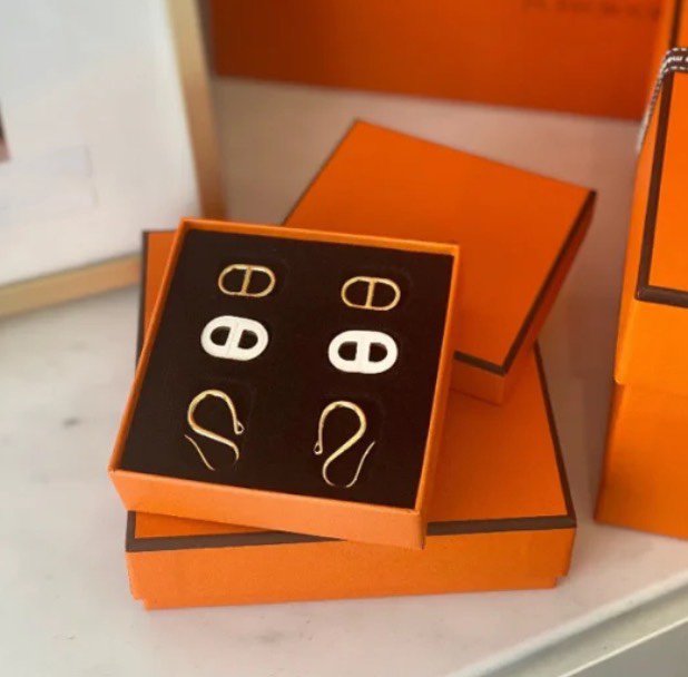 [Renovia Jewelry]HM O'MAILLON GOLD EARRINGS