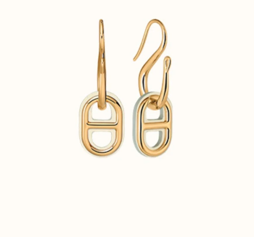[Renovia Jewelry]HM O'MAILLON GOLD EARRINGS