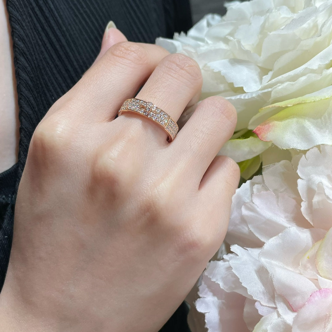 [Renovia Jewelry]KELLY PINK GOLD DIAMOND RING