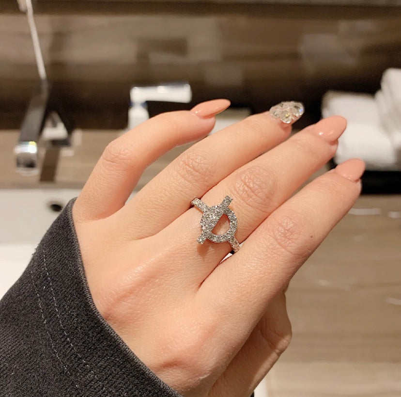 [Renovia Jewelry]ECHAPPEE RING SILVER DIAMOND