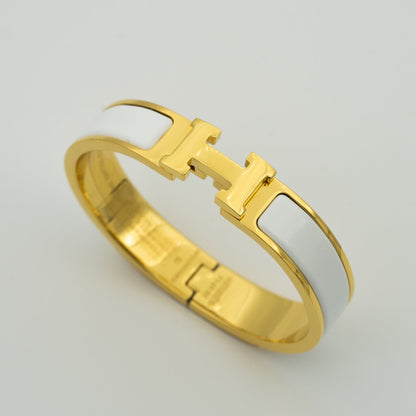 [Renovia Jewelry]H WHITE BRACELET