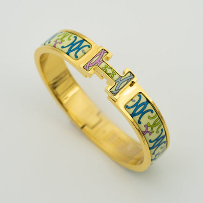 [Renovia Jewelry]H BRACELET BEIGE MULTICOLOR