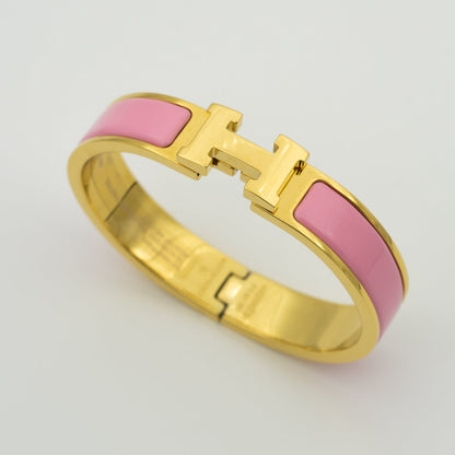 [Renovia Jewelry]H PINK BRACELET
