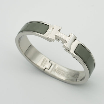 [Renovia Jewelry]H BRACELET BLUE GREEN 12MM