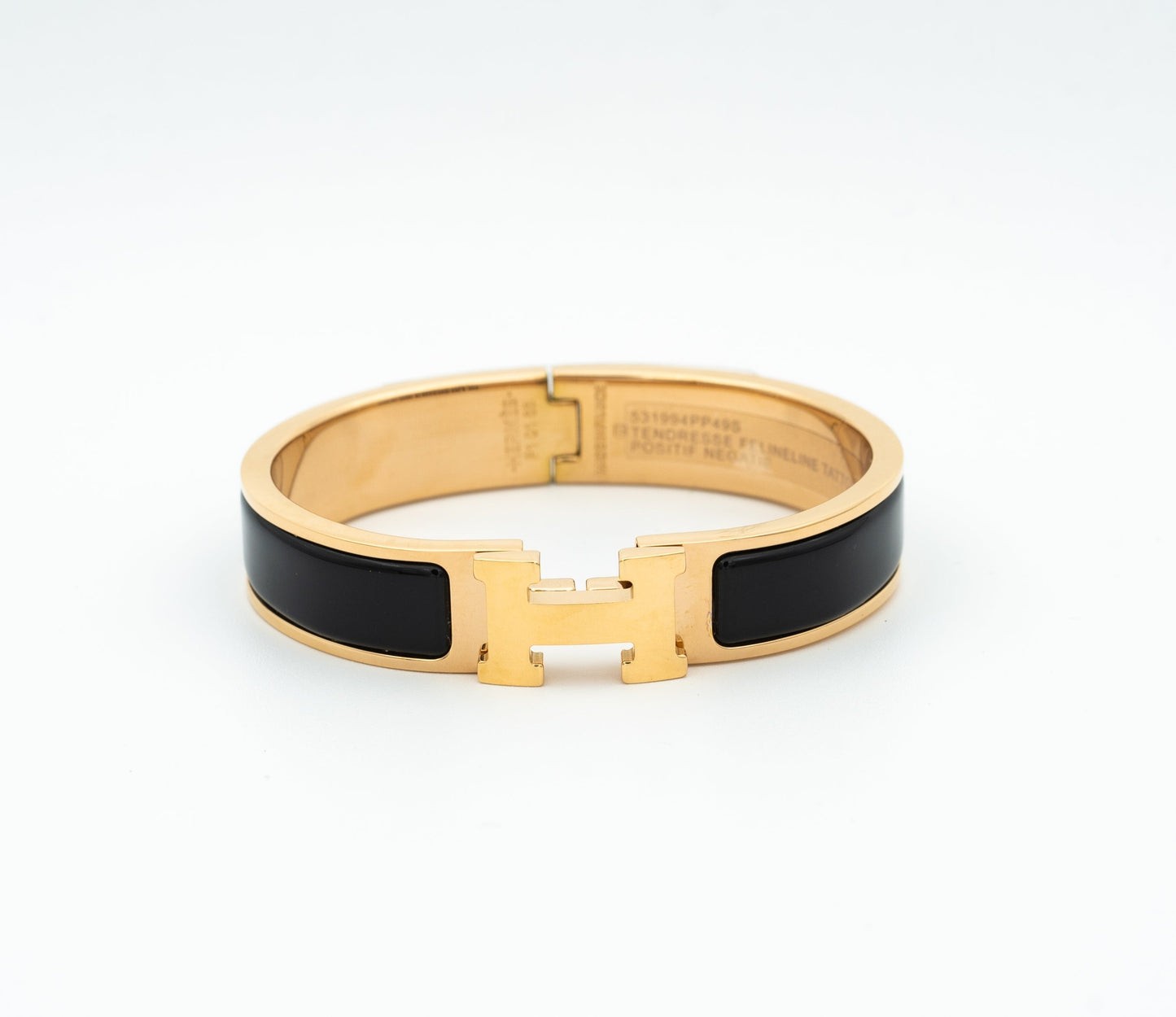 [Renovia Jewelry]H BLACK BRACELET