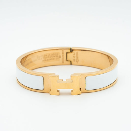 [Renovia Jewelry]H WHITE BRACELET
