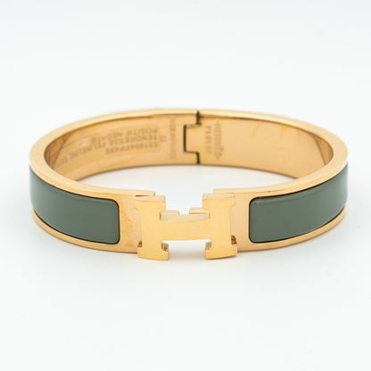 [Renovia Jewelry]H BRACELET BLUE GREEN 12MM