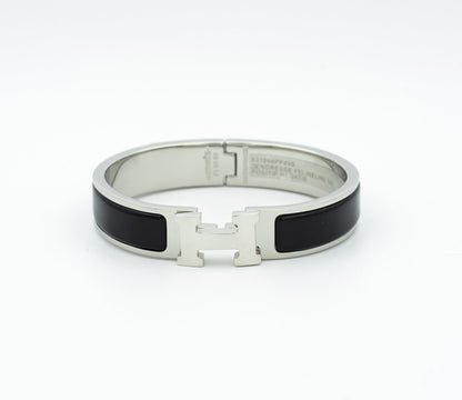 [Renovia Jewelry]H BLACK BRACELET
