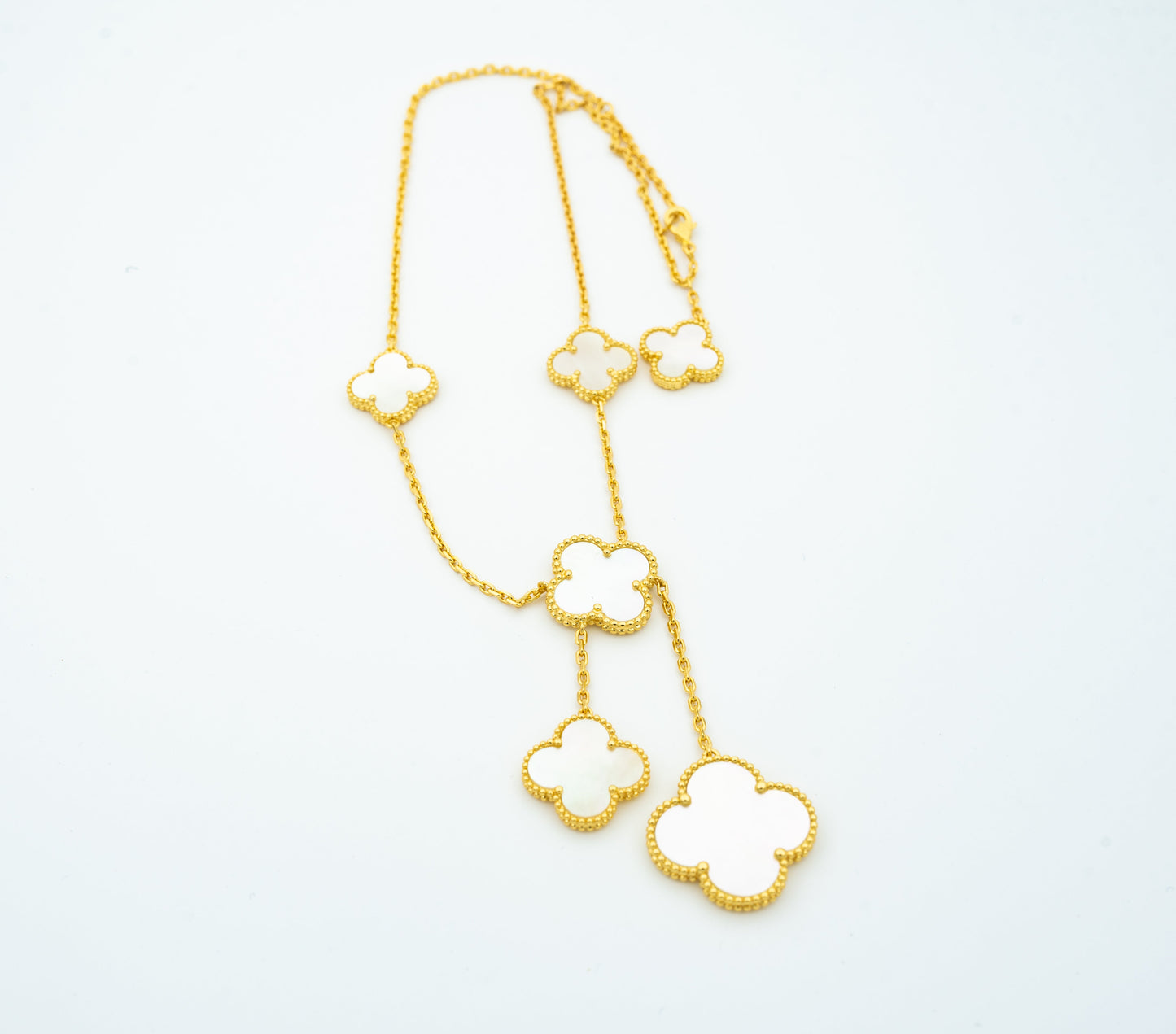 [Renovia Jewelry]CLOVER MOTHER OF PEARL NECKLACE 6 MOTIF