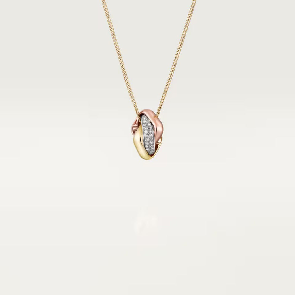 [Renovia Jewelry]TRINITY CUSHION NECKLACE COLLECTION
