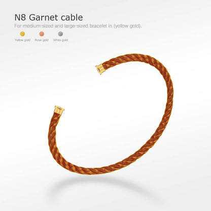 [Renovia Jewelry]FORCE SERIES BRACELET CABLES 50 CHOICES (DIY SELECTION)
