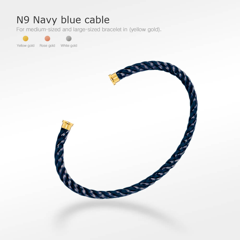 [Renovia Jewelry]FORCE SERIES BRACELET CABLES 50 CHOICES (DIY SELECTION)