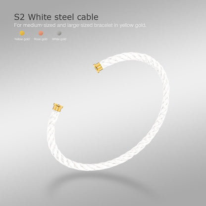 [Renovia Jewelry]FORCE SERIES BRACELET CABLES 50 CHOICES (DIY SELECTION)