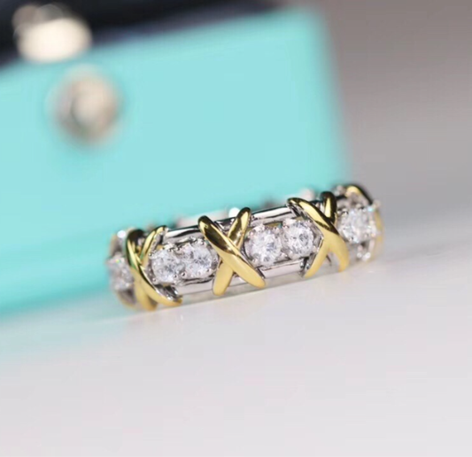 [Renovia Jewelry]Classic Gold Diamond Ring