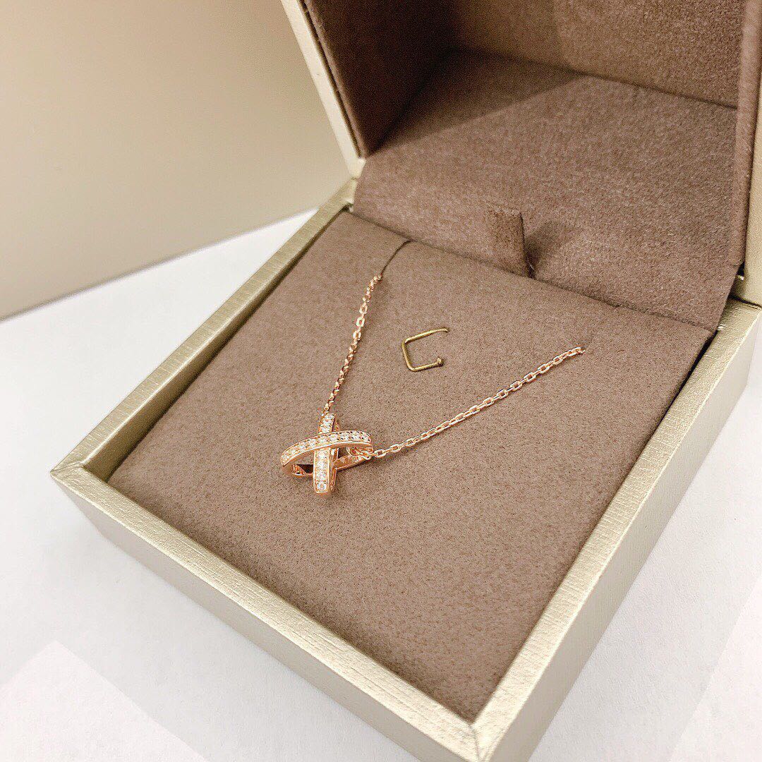 [Renovia Jewelry]JEUX DE DIAMOND NECKLACE