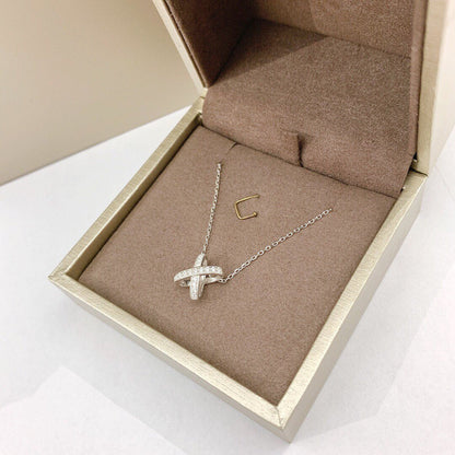 [Renovia Jewelry]JEUX DE DIAMOND NECKLACE