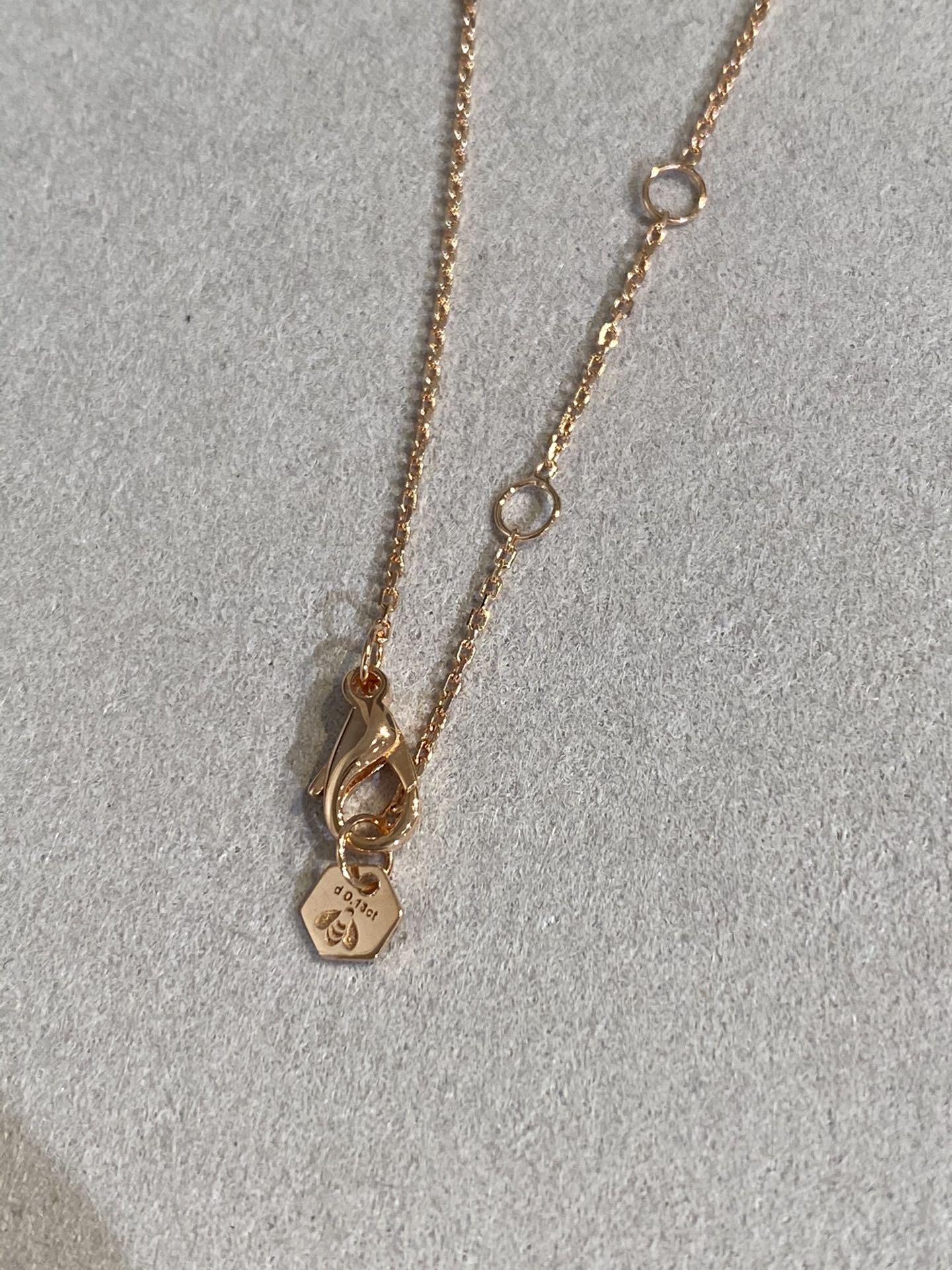 [Renovia Jewelry]BEE LOVE DIAMOND NECKLACE