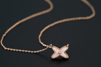 [Renovia Jewelry]JEUX DE NECKLACE 1 DIAMOND