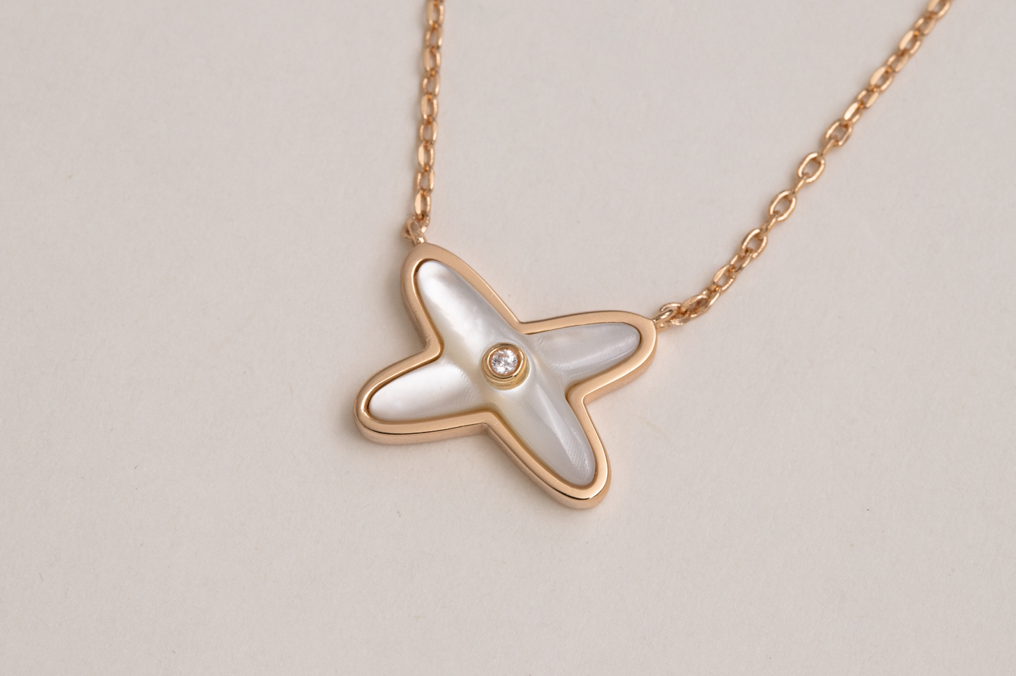 [Renovia Jewelry]JEUX DE NECKLACE 1 DIAMOND