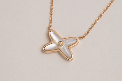 [Renovia Jewelry]JEUX DE NECKLACE 1 DIAMOND