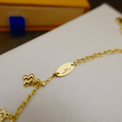 [Renovia Jewelry]BLOOMING SUPPLE NECKLACE BRASS
