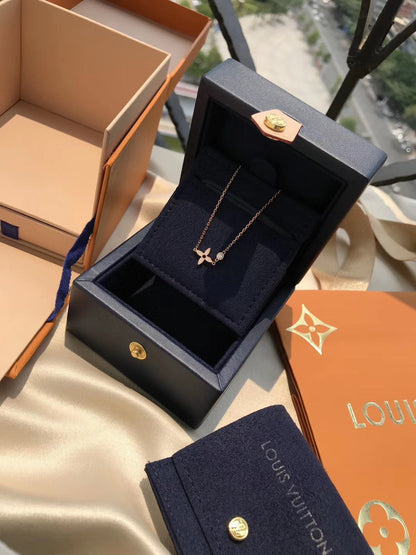 [Renovia Jewelry]BLOSSOM PENDANT PINK GOLD AND DIAMOND