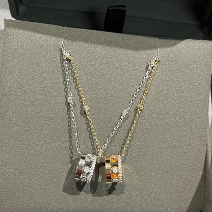[Renovia Jewelry]CHAIN MOVE ROMANE PEDAND NECKLACE