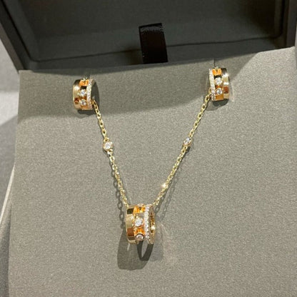 [Renovia Jewelry]CHAIN MOVE ROMANE PEDAND NECKLACE