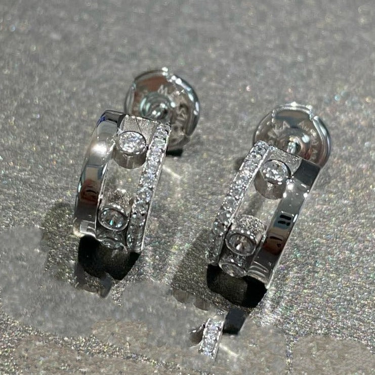 [Renovia Jewelry]MOVE ROMANE EARRINGS DIAMOND